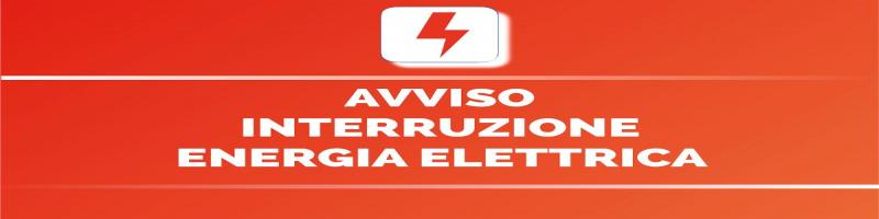 Giovedi 13 luglio -Interruzione energia elettrica presso la sede Unione Valdera a Pontedera - dalle 9 alle 11 non sarà garantita attivita degli uffici