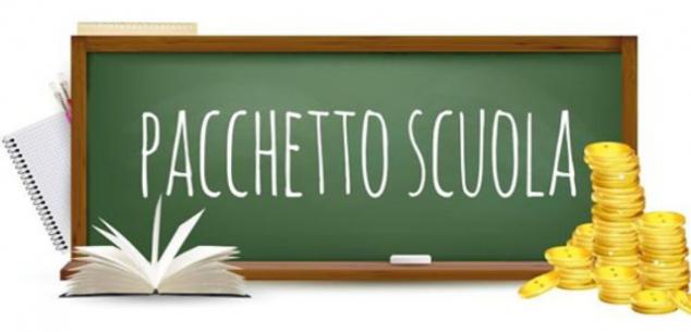 DIRITTO ALLO STUDIO: PACCHETTO SCUOLA  A.S. 2024/2025