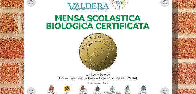 Mense Scolastiche Biologiche Certificate nei Comuni dell'Unione Valdera